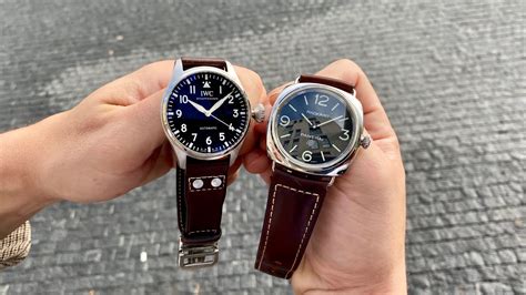 iwc big pilot vs panerai 312